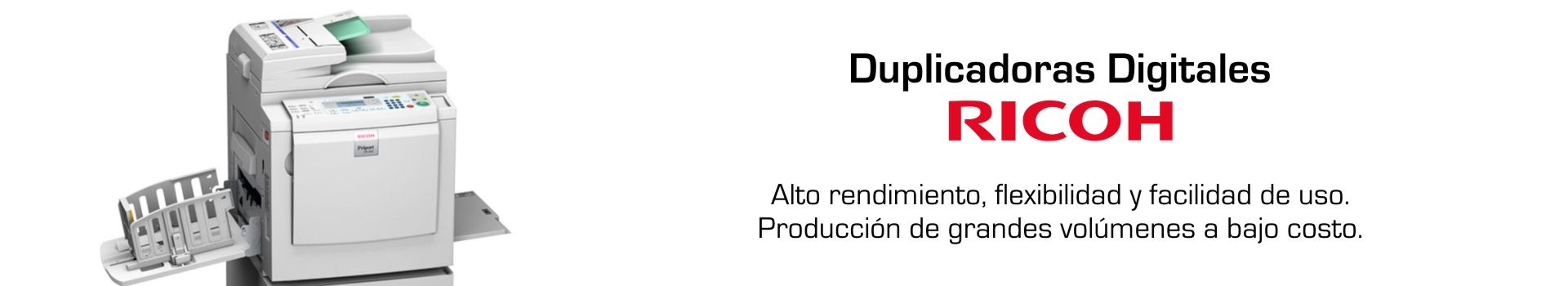 Duplicadora digital RICOH